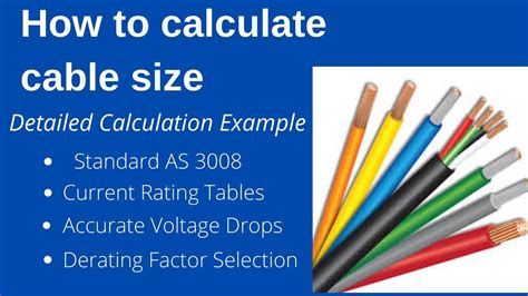 230v cable size calculator.